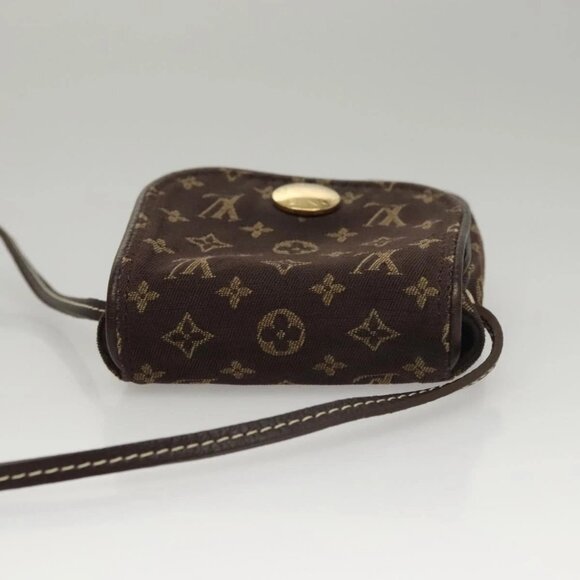Share LOUIS VUITTON Monogram Mini Pochette Cancun Pouch Brown - Picture 6 of 16